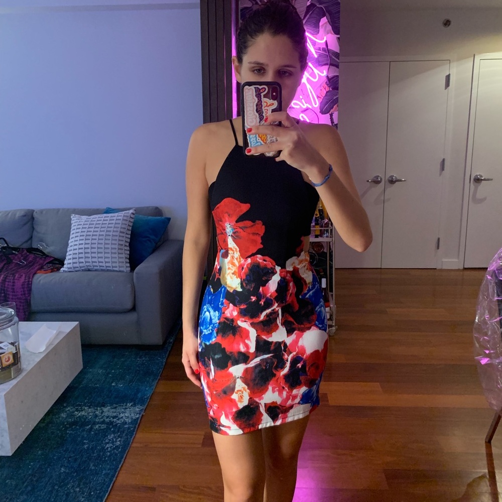 Floral Mini Dress